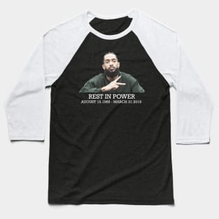 Nipsey Hussle Baseball T-Shirt